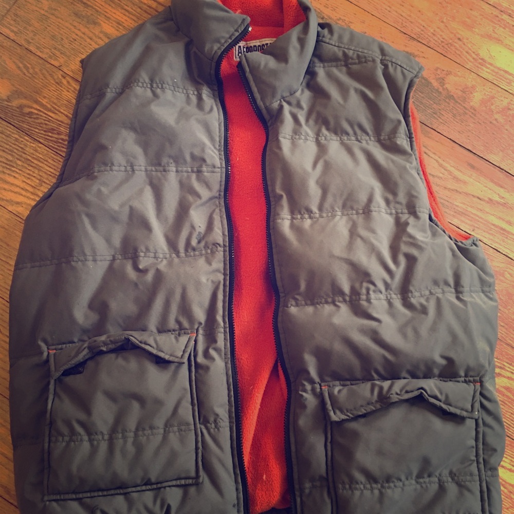 Aeropostale xL vest 8-9/10 olive green